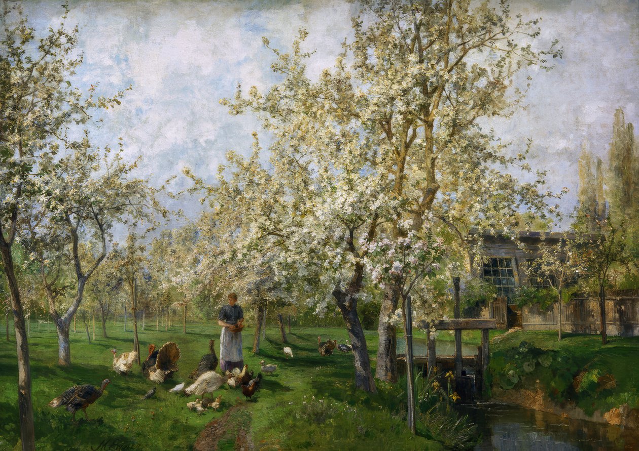 Un Matin de Printemps Lumineux - Marie Egner