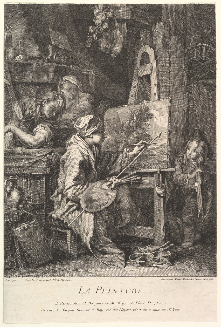 Peinture, 1752 - Marie Madeleine Igonet