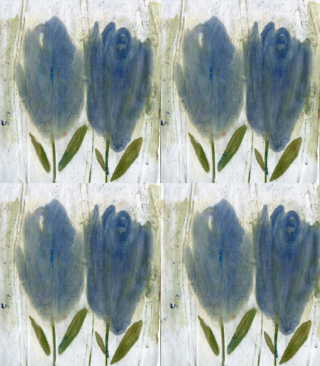 Tulipes bleues - Marina Falco