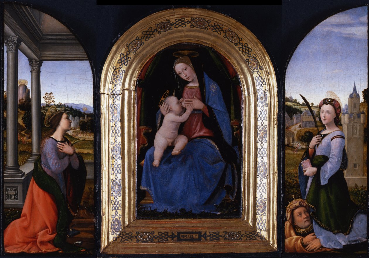 Triptyque - Mariotto Albertinelli