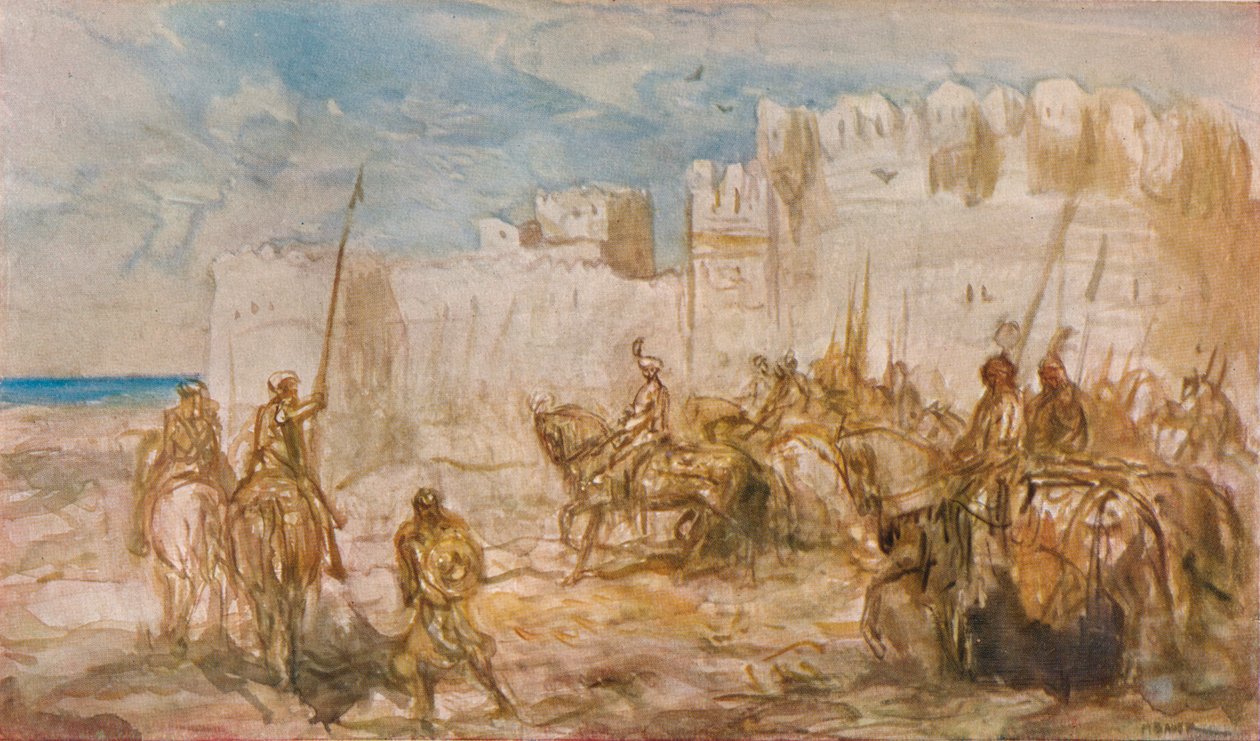 Cavalerie, vers 1910 - Marius Bauer