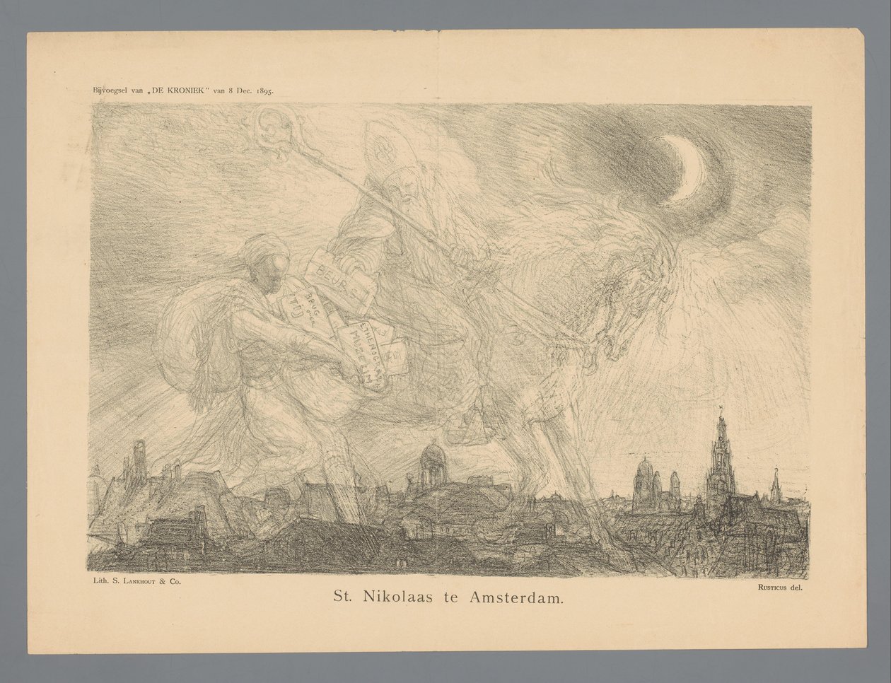 Saint-Nicolas à Amsterdam - Marius Bauer