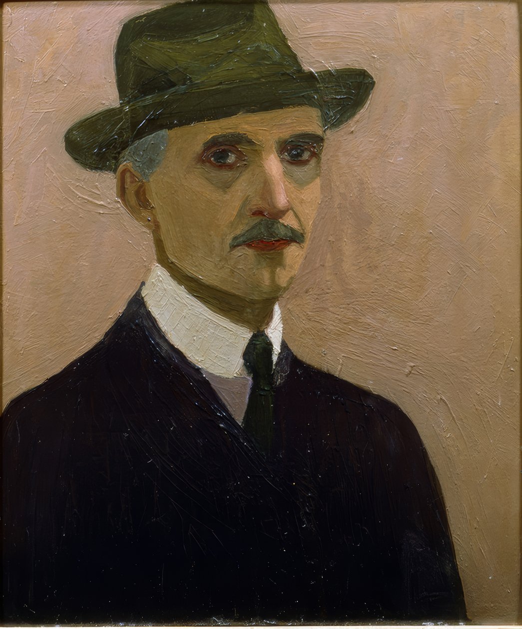 Autoportrait de Marius Borgeaud - Marius Borgeaud