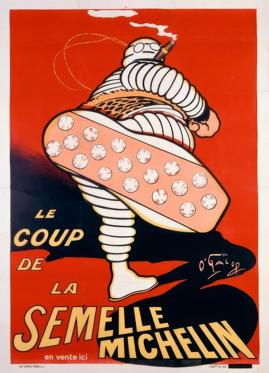 LE COUP DE LA SEMELLE MICHELIN - Marius Rossillon