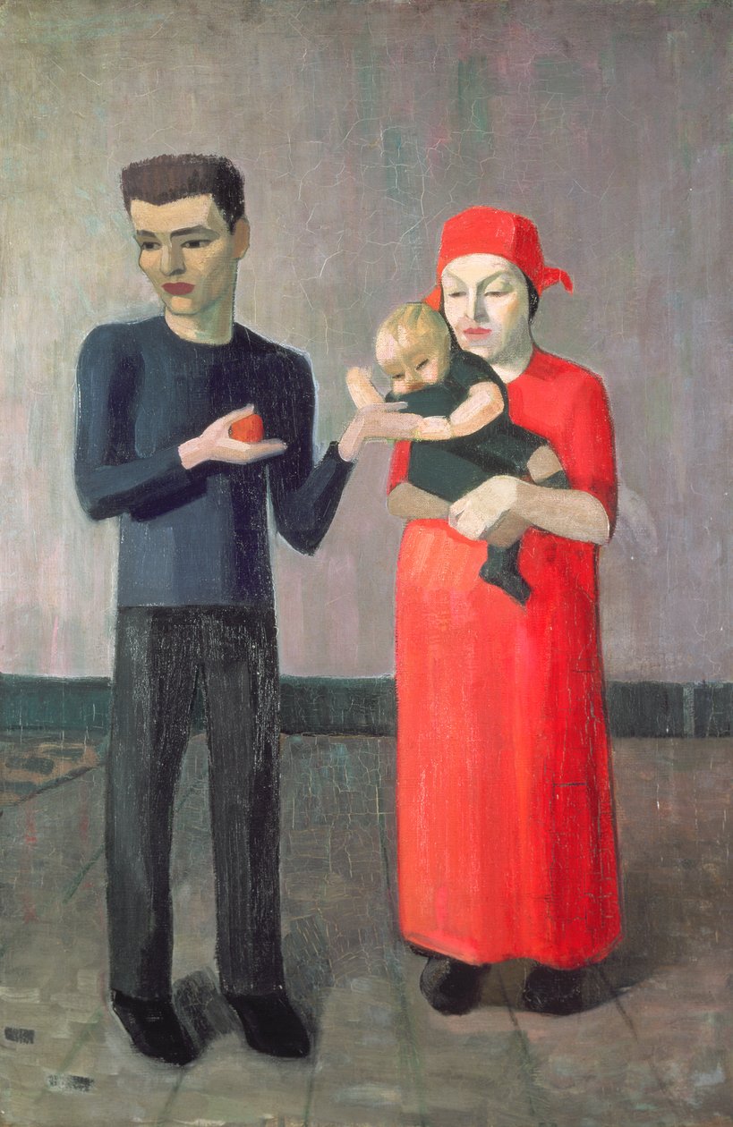 Groupe familial, vers 1908-13 - Mark Gertler