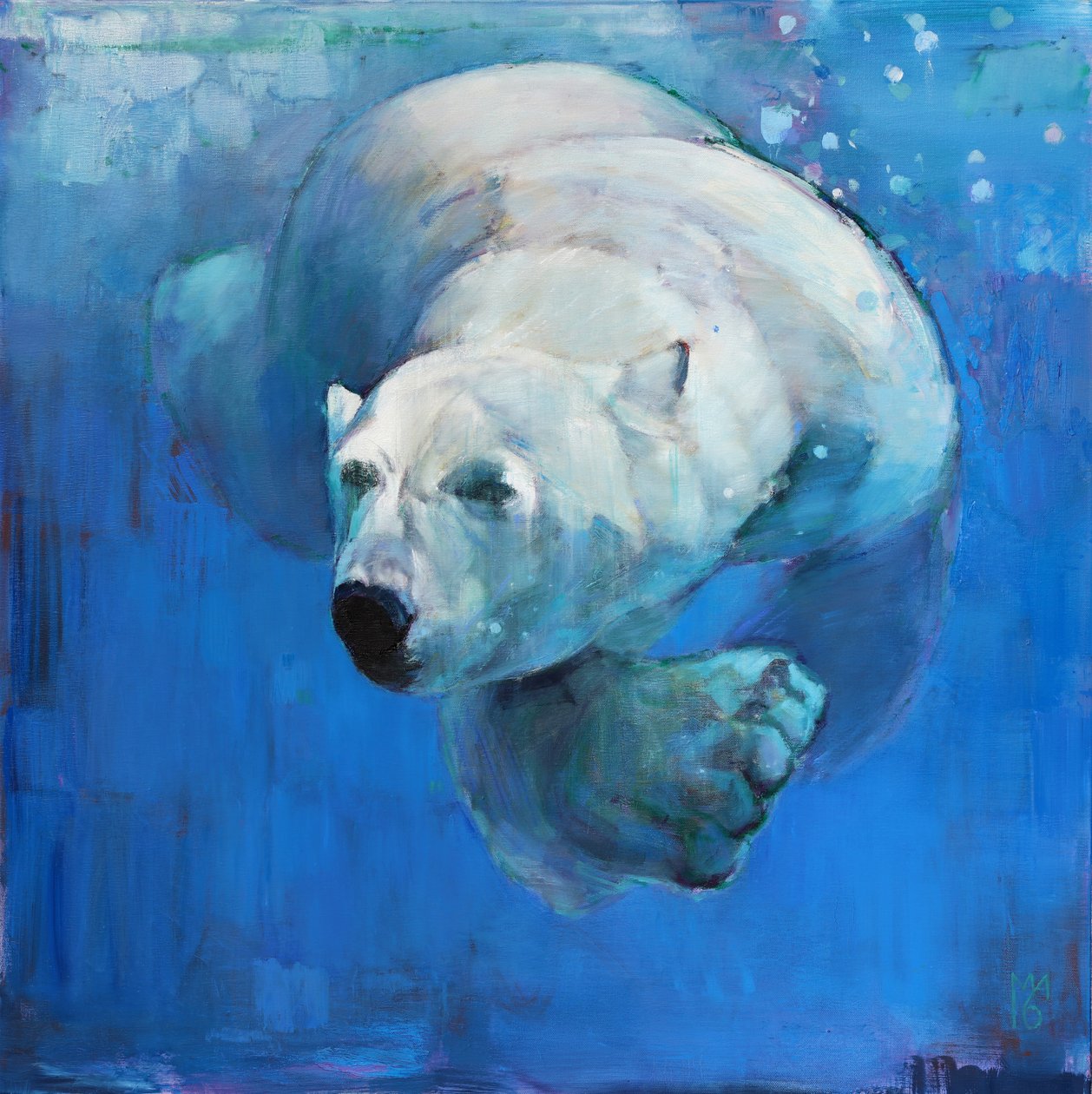 Bleu profond - Mark Adlington