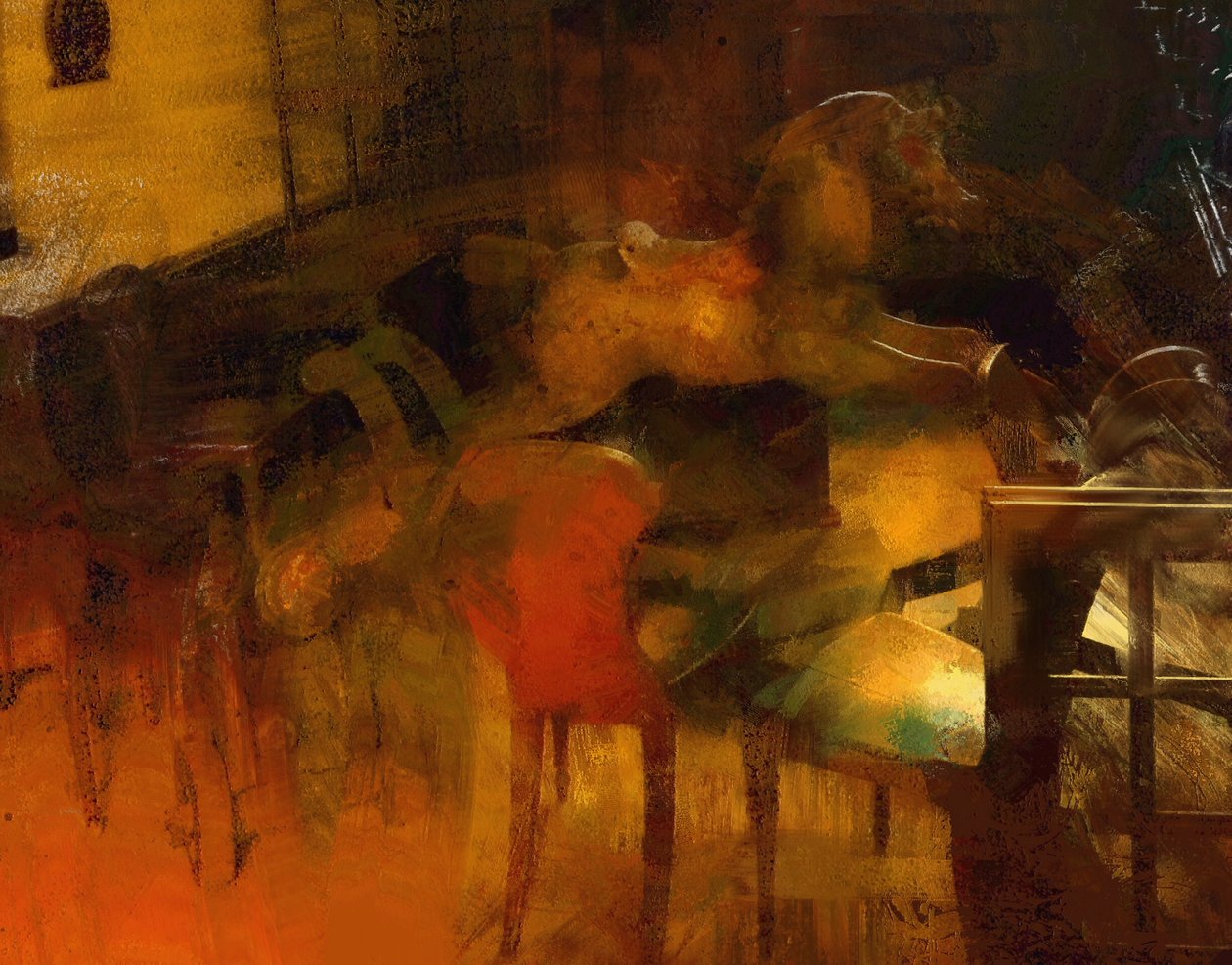intérieur à Calke - Mark Gordon