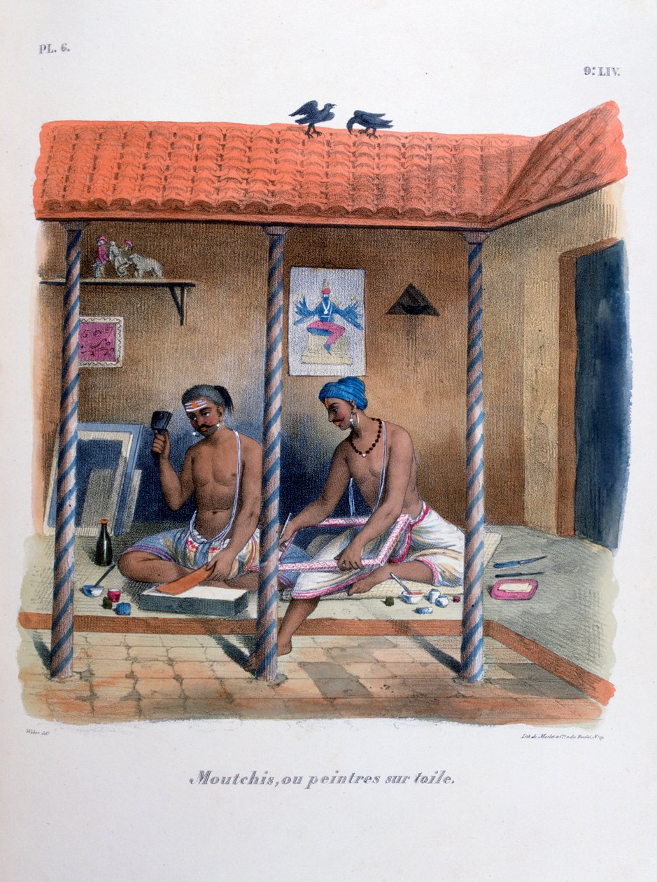 Peintres de tissus, 1828 - Marlet et Cie