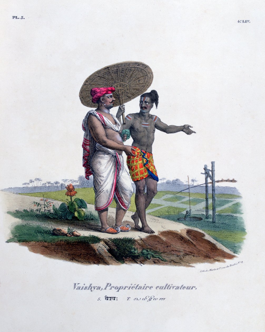 Propriétaire de ferme, 1828 - Marlet et Cie