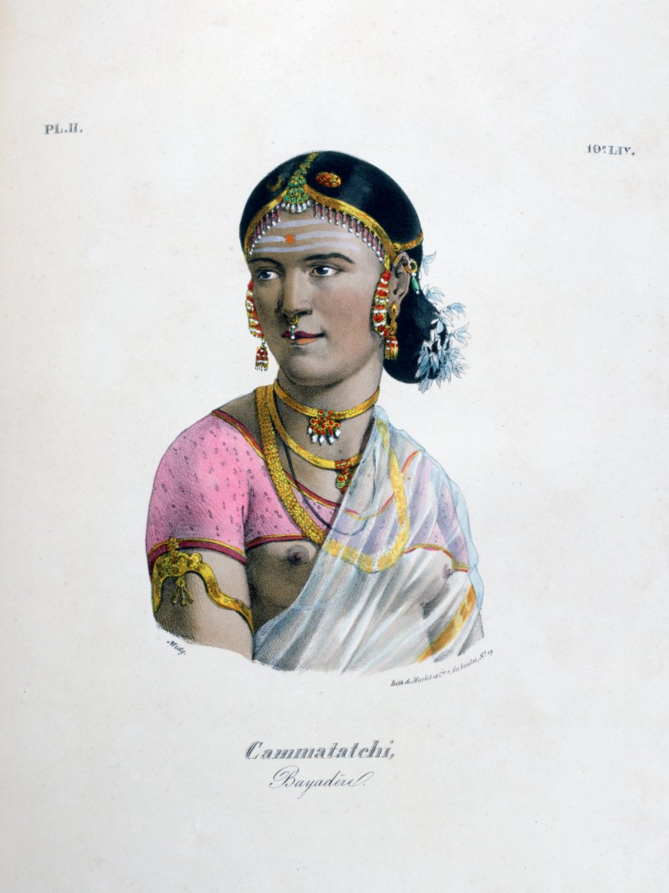 Danseuse bayadère, 1828 - Marlet et Cie