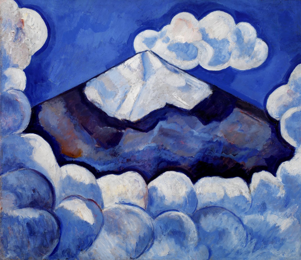 Popocatepetl, Matin animé - Mexique, 1932 - Marsden Hartley