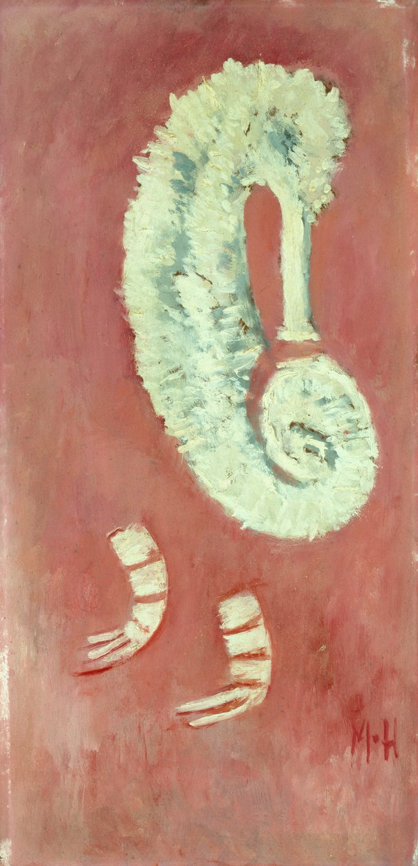 Hippocampe et crevette - Marsden Hartley