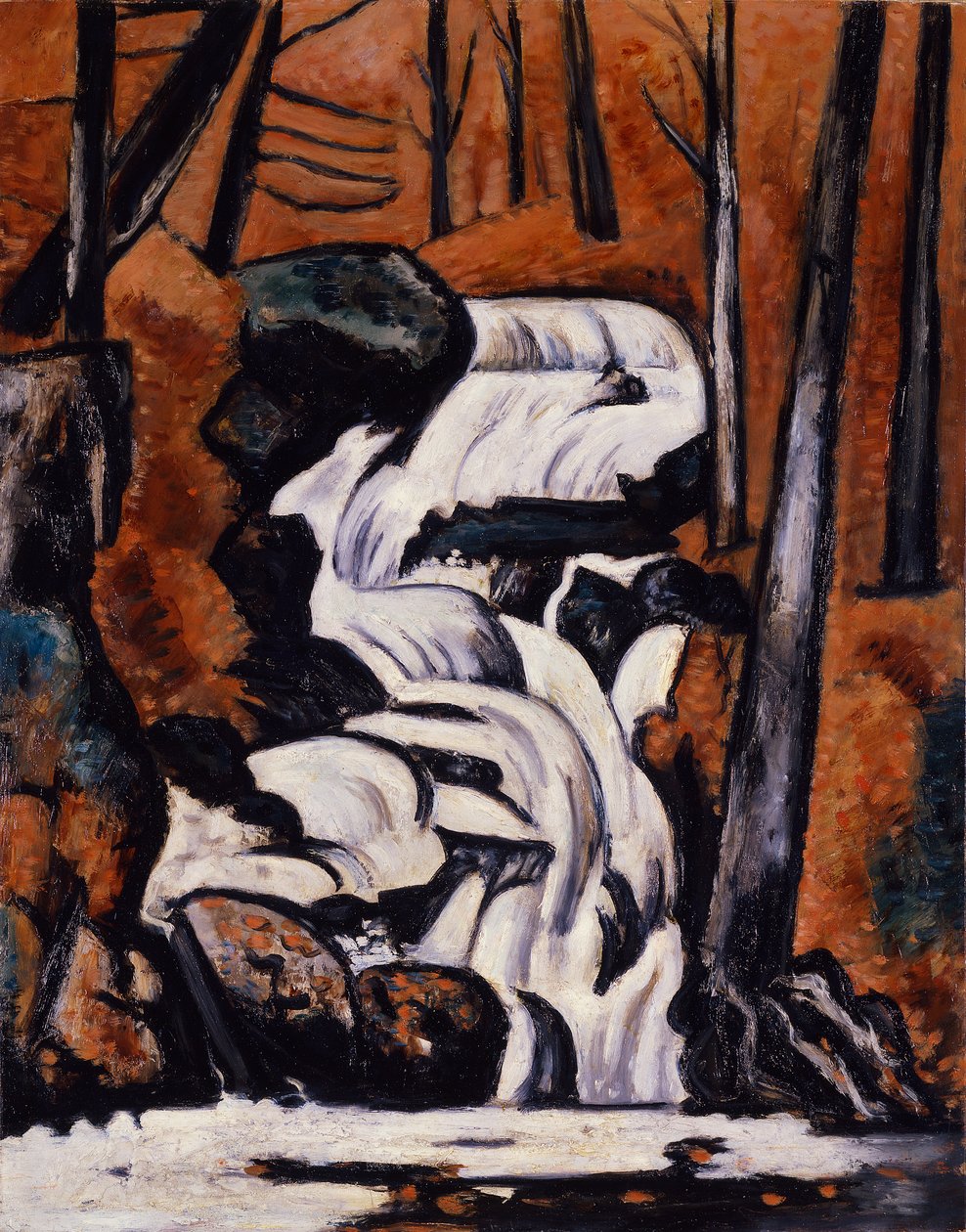 Chutes du ruisseau Smelt - Marsden Hartley
