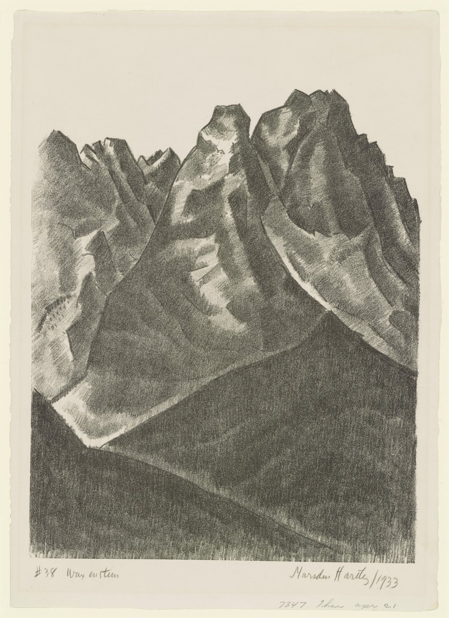 Waxenstein - Marsden Hartley
