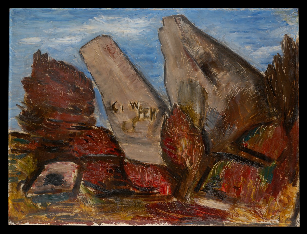 Baleine - Marsden Hartley