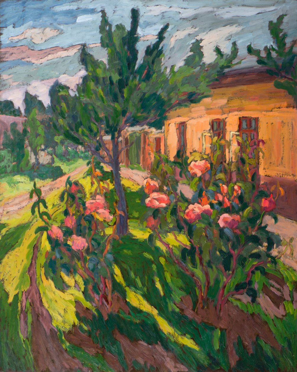 Roses dans ma cour, 2012 - Marta Martonfi Benke