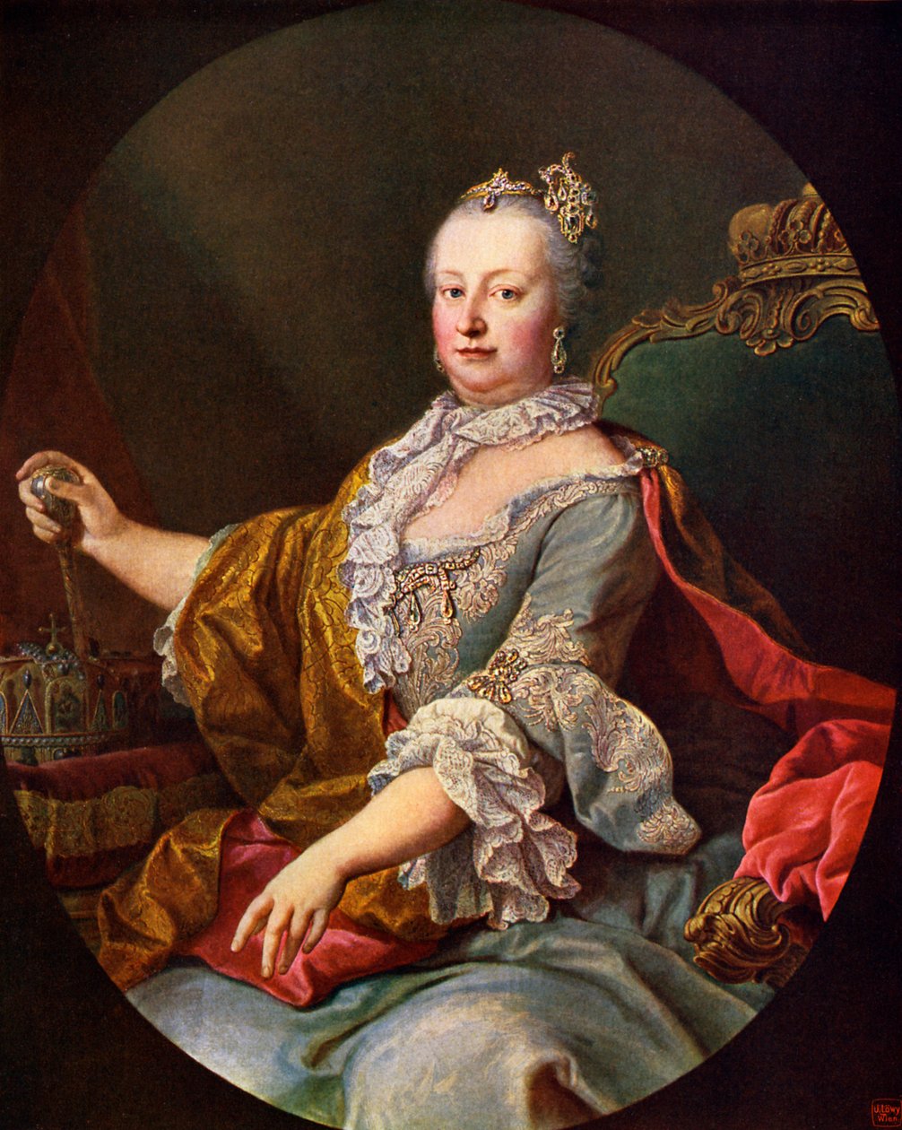 Marie-Thérèse - Martin II Mytens or Meytens