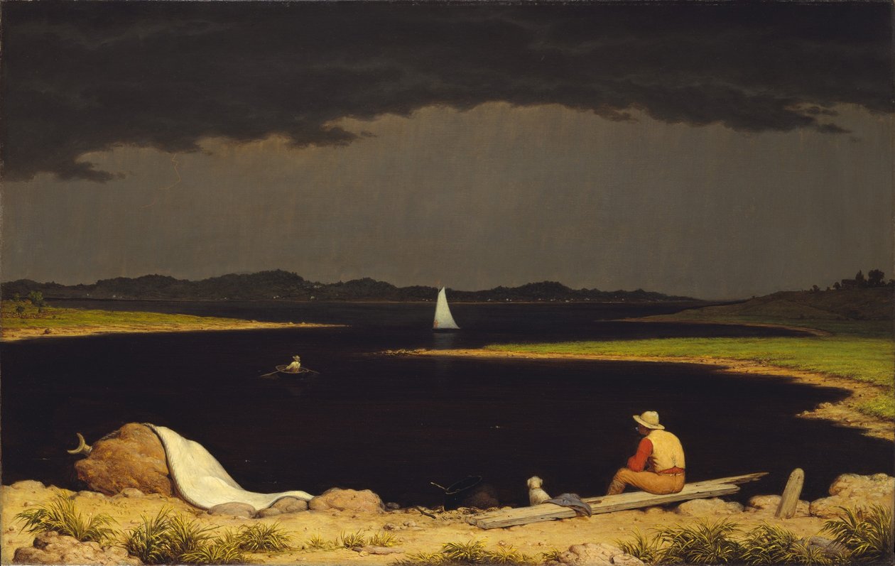 Orage approchant - Martin Johnson Heade