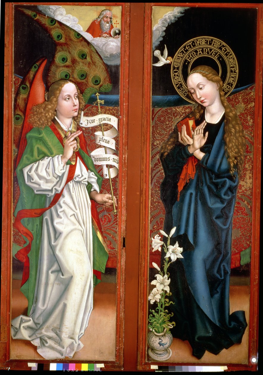Annonciation - Martin Schongauer