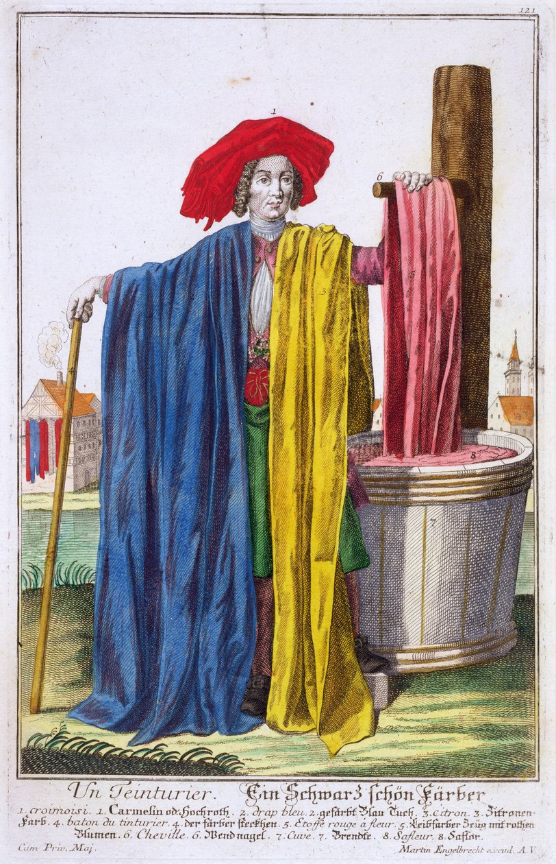 Un teinturier - Martin Engelbrecht