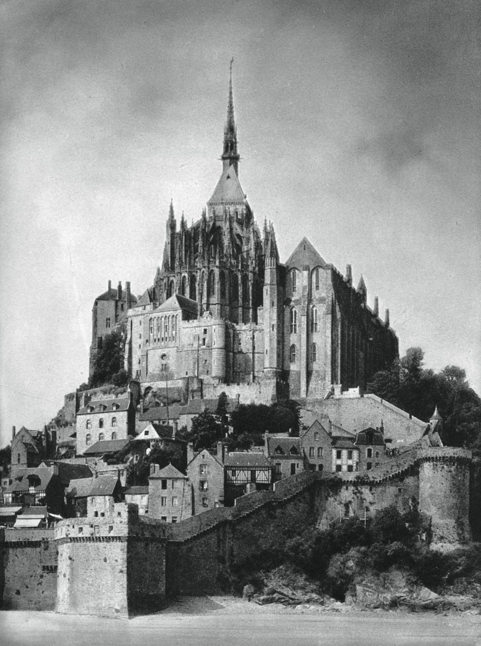 Mont Saint-Michel, Normandie, France, 1937 - Martin Hurlimann