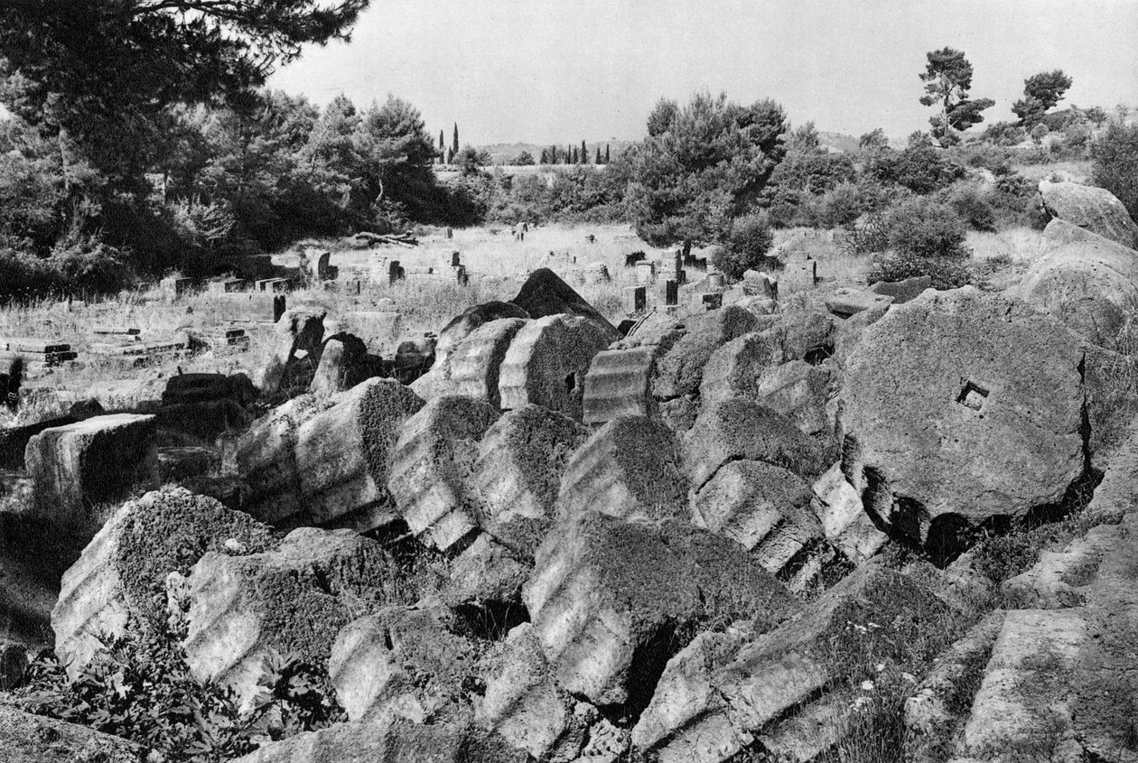 Temple de Jupiter Zeus, Olympie, Grèce - Martin Hurlimann