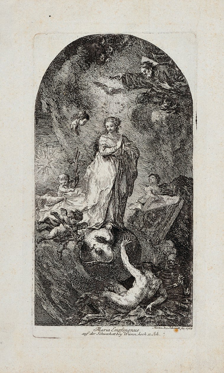 Immaculée Conception - Martin Johann Schmidt