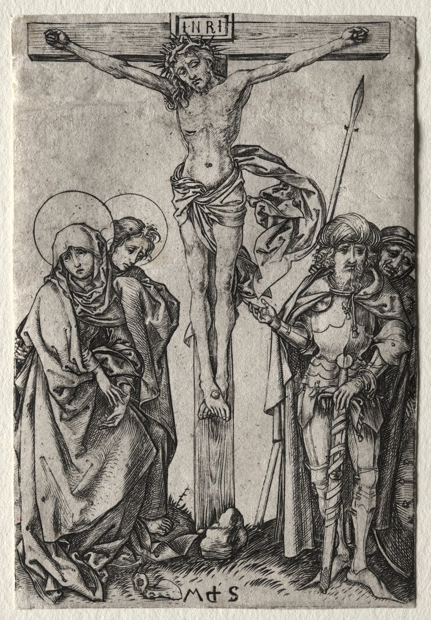 Le Christ en croix - Martin Schongauer