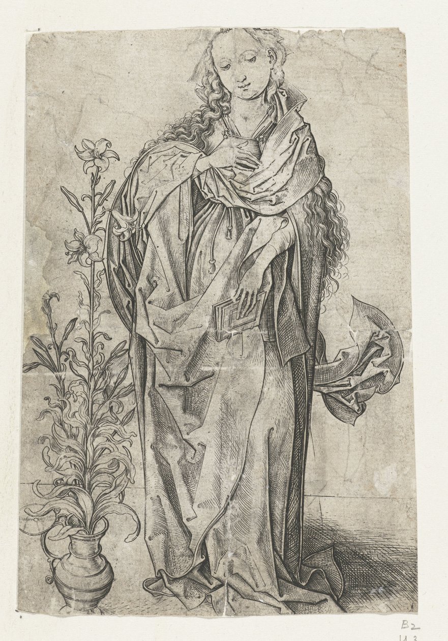 La Vierge Marie - Martin Schongauer