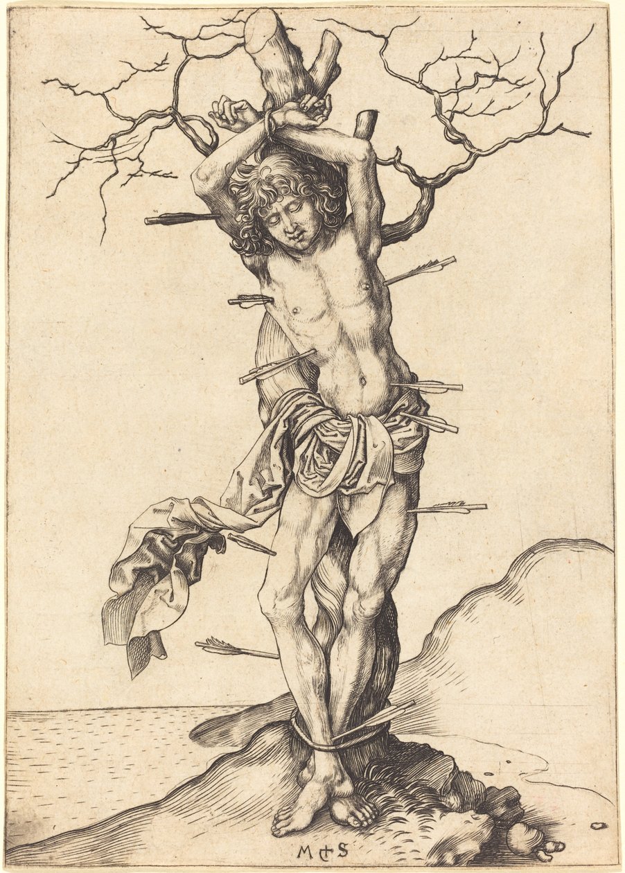 Saint Sébastien - Martin Schongauer