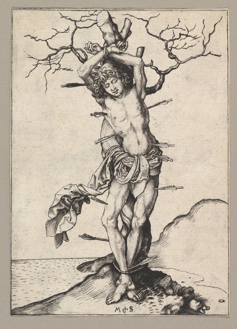 Saint Sébastien - Martin Schongauer