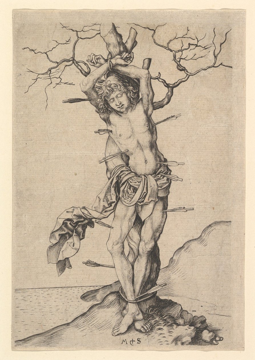 Saint Sébastien - Martin Schongauer