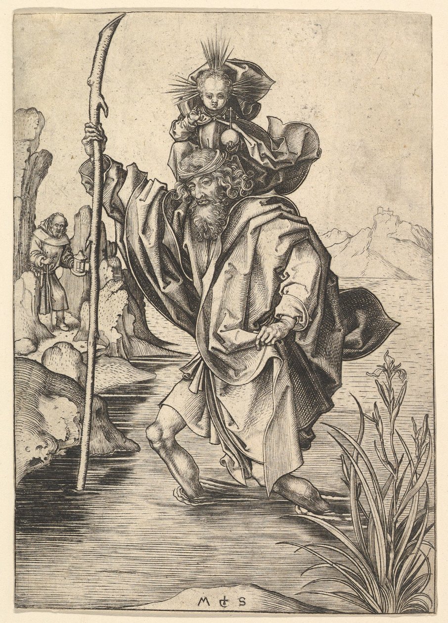 Saint Christophe - Martin Schongauer