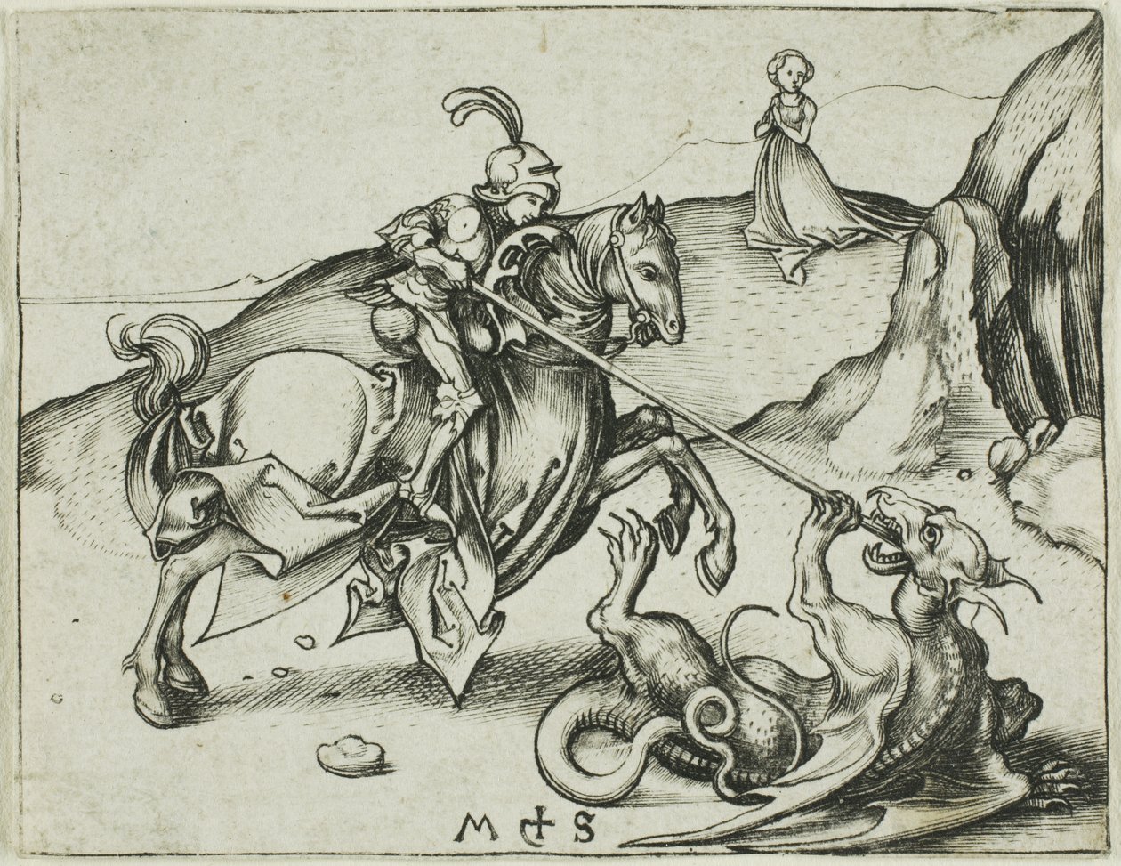 Saint-Georges - Martin Schongauer