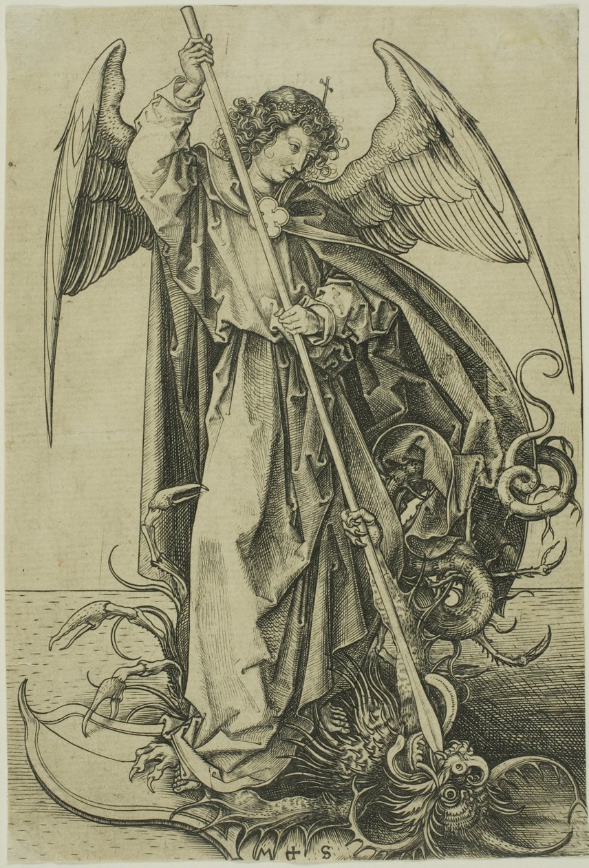 Saint Michel - Martin Schongauer