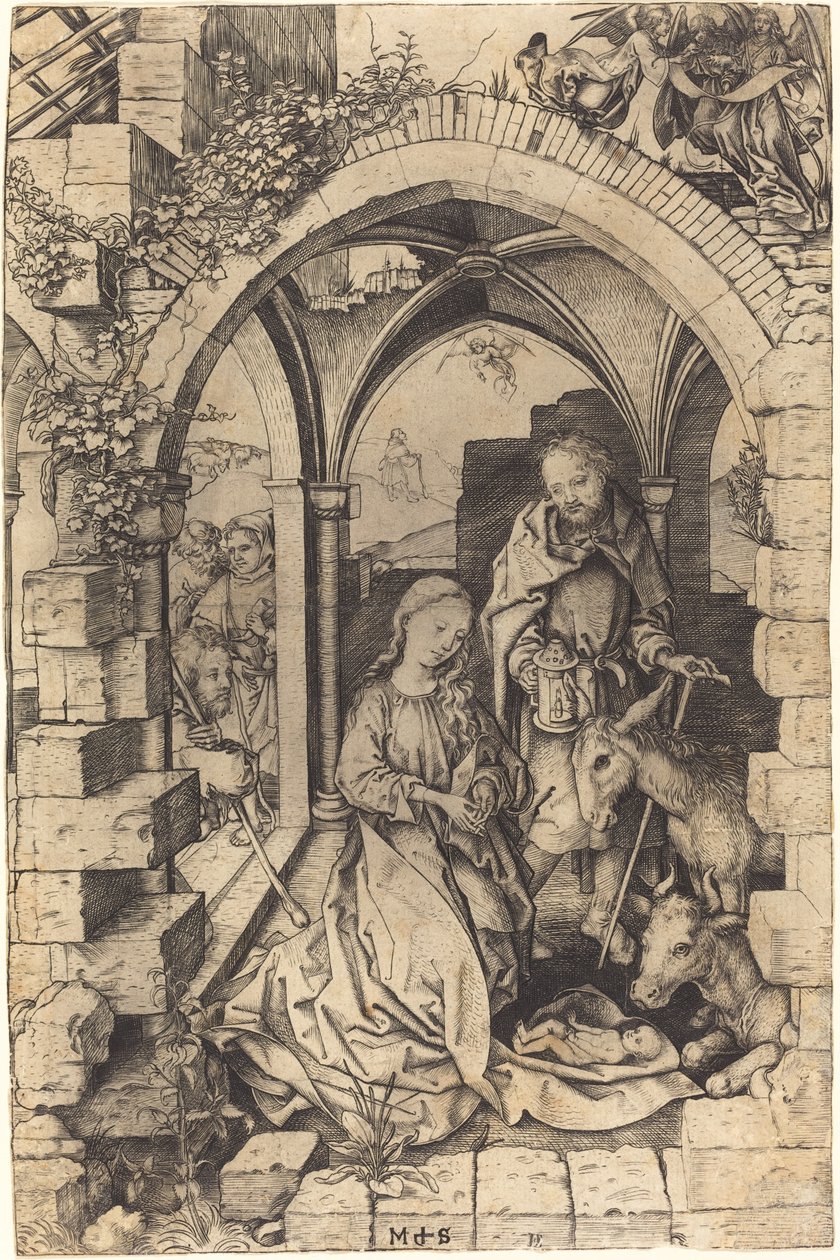 La Nativité - Martin Schongauer