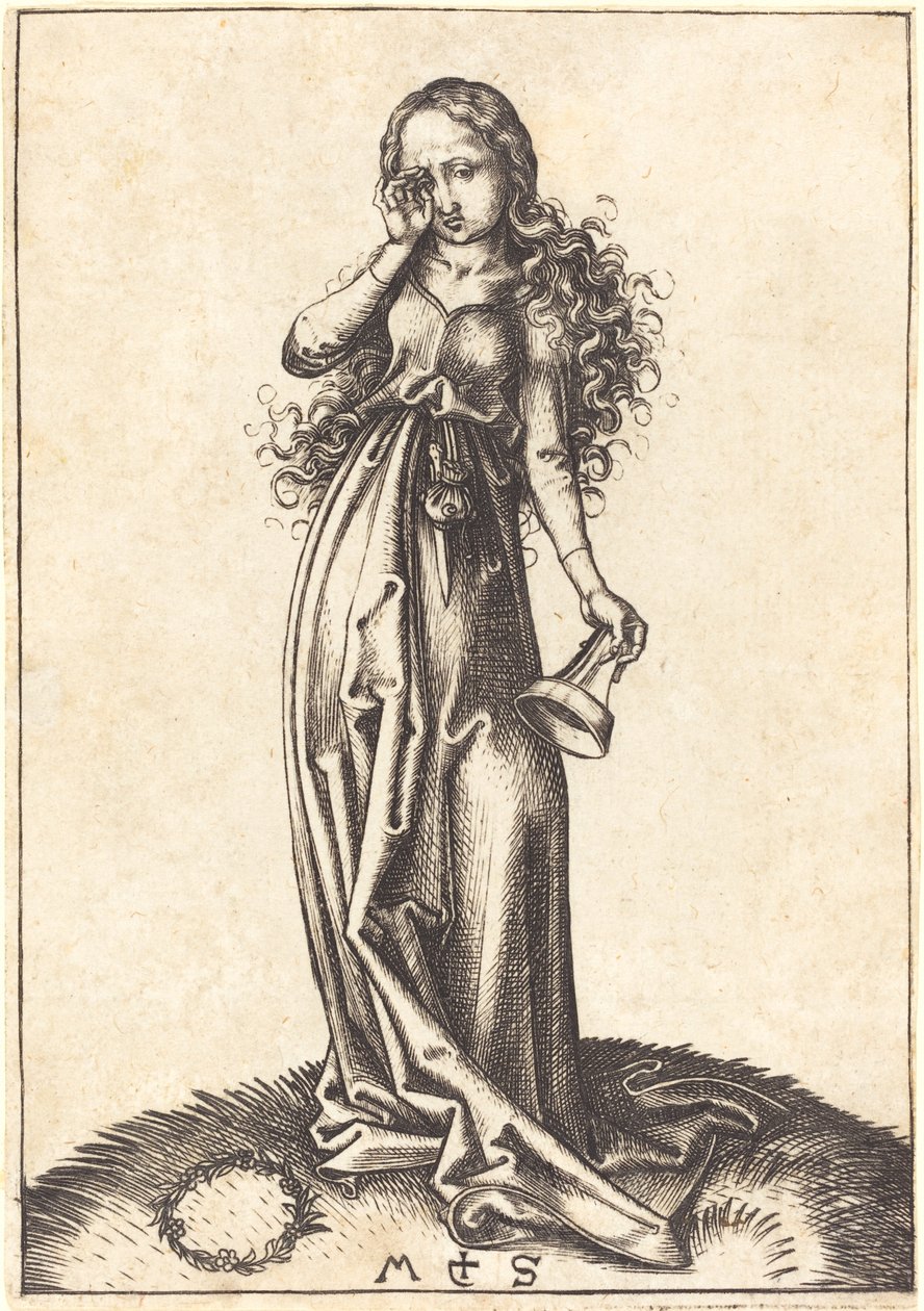Troisième vierge folle - Martin Schongauer