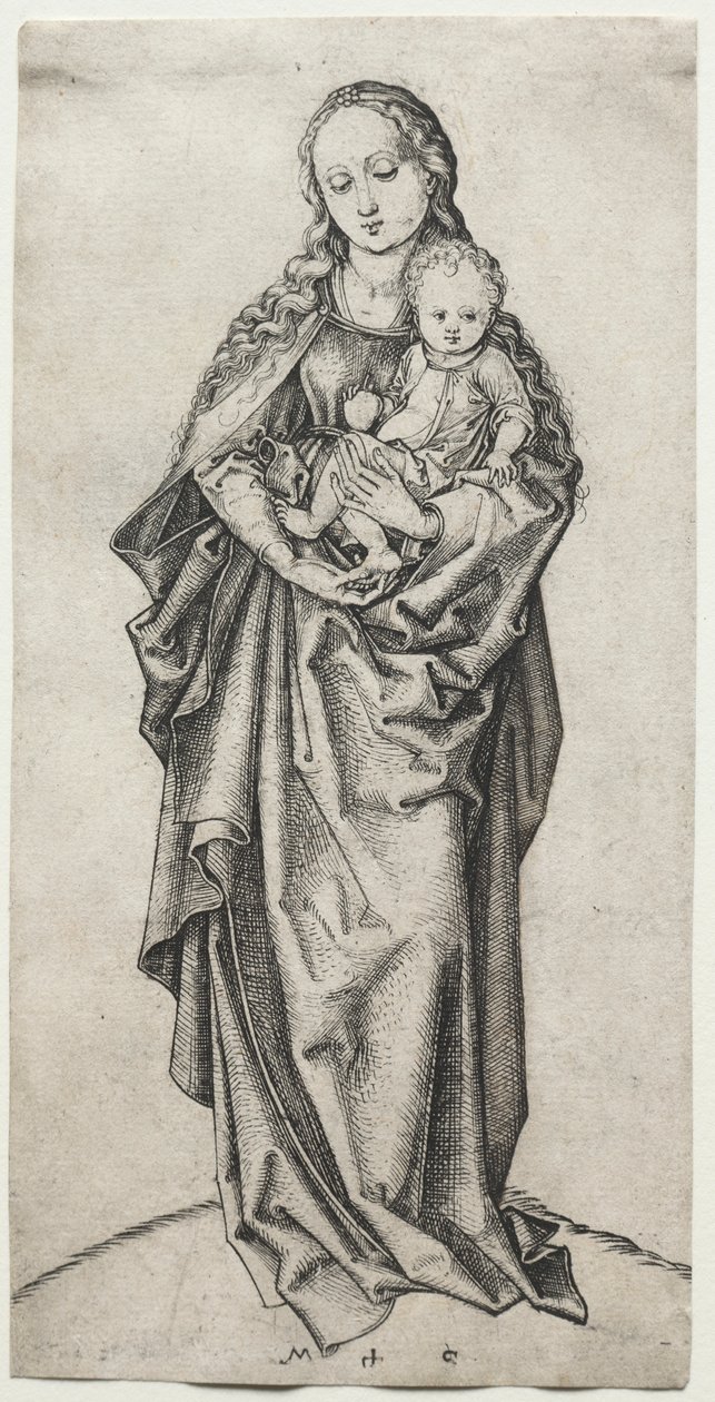 Vierge et Enfant - Martin Schongauer