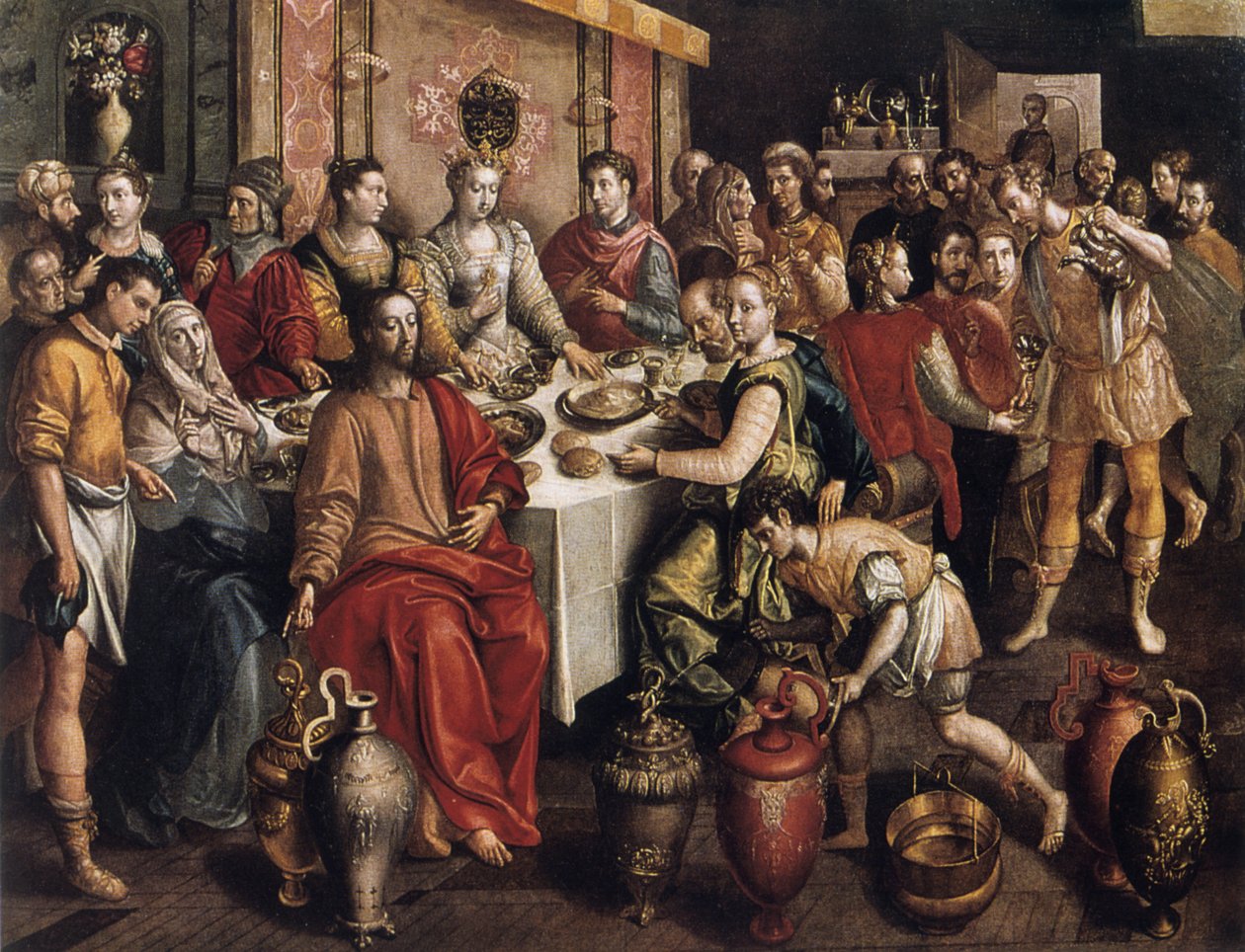 Les Noces de Cana, 1596-1597 - Maarten de Vos