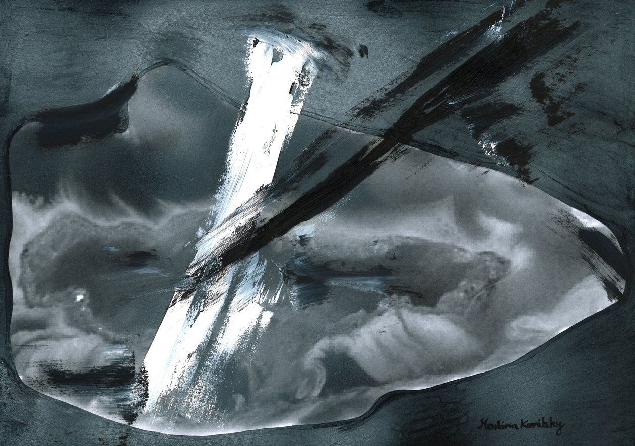 Agate noir et blanc - Martina Konitzky