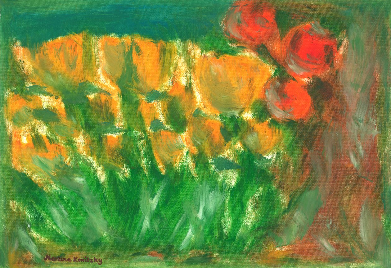 Dans le jardin - Martina Konitzky