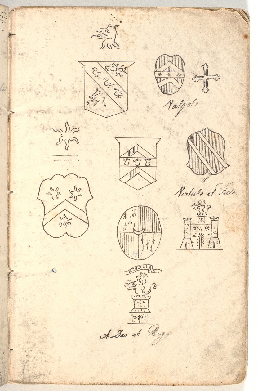 Divers blasons et devises - Martinus Rørbye