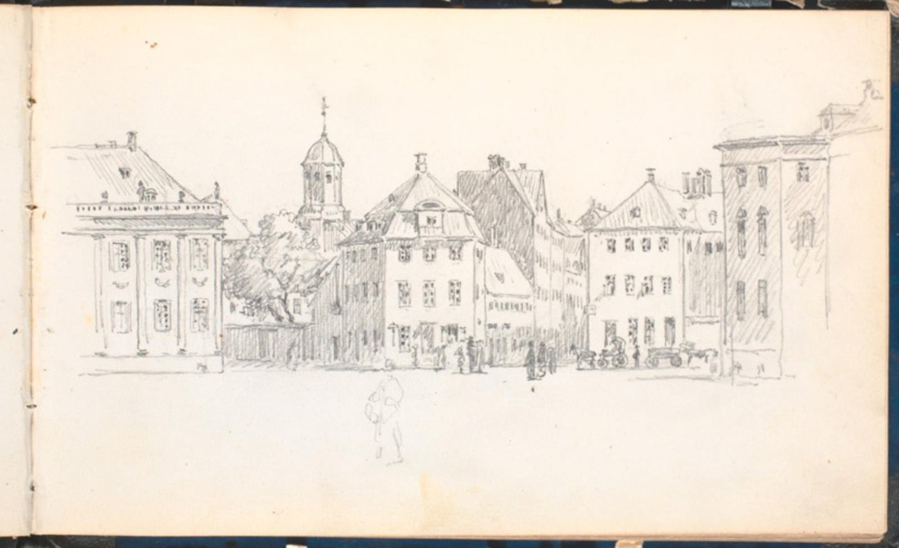 Partie de Kgs. Nytorv - Martinus Rørbye