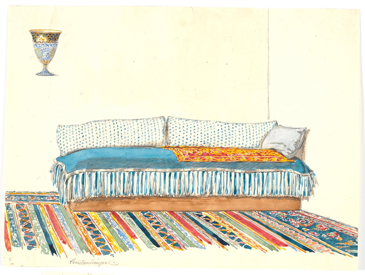 Sofa turc - Martinus Rørbye