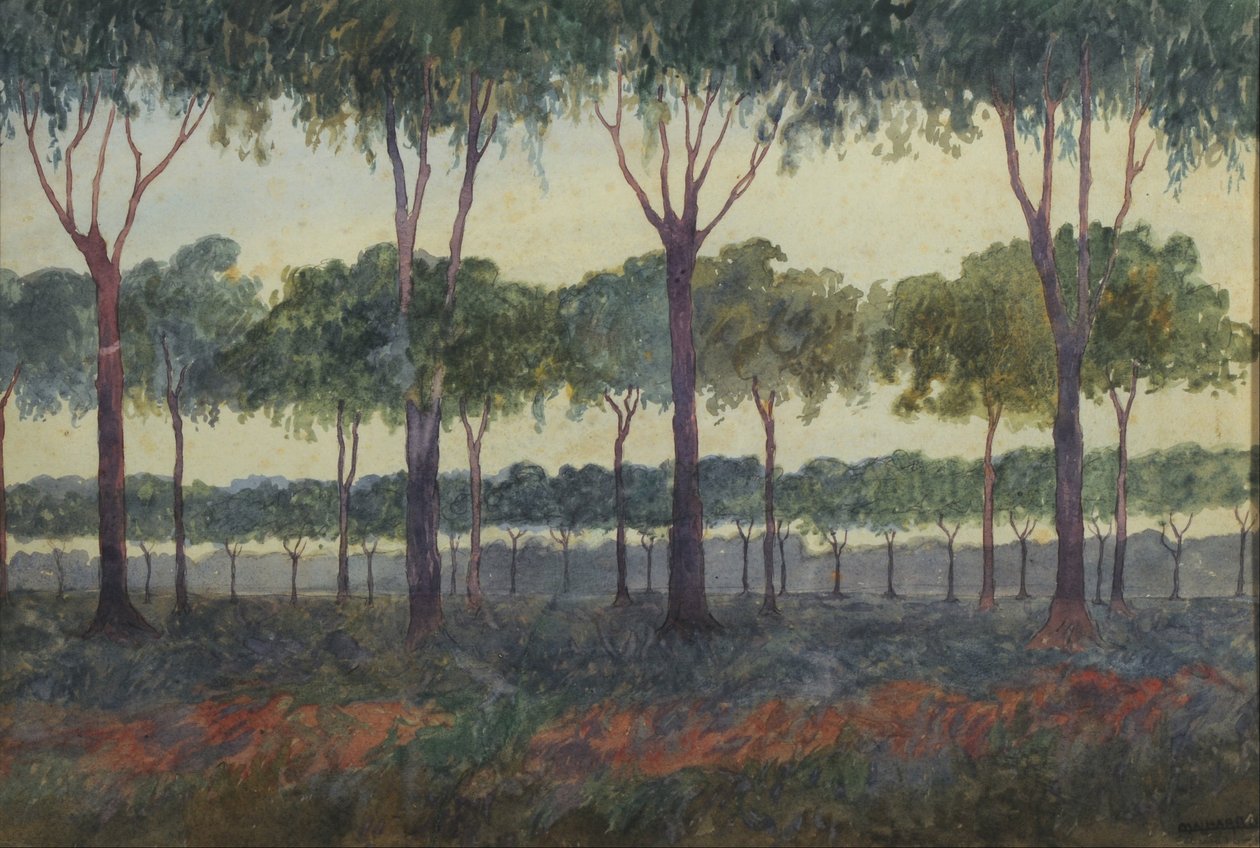 Le bosquet - Martín Malharro
