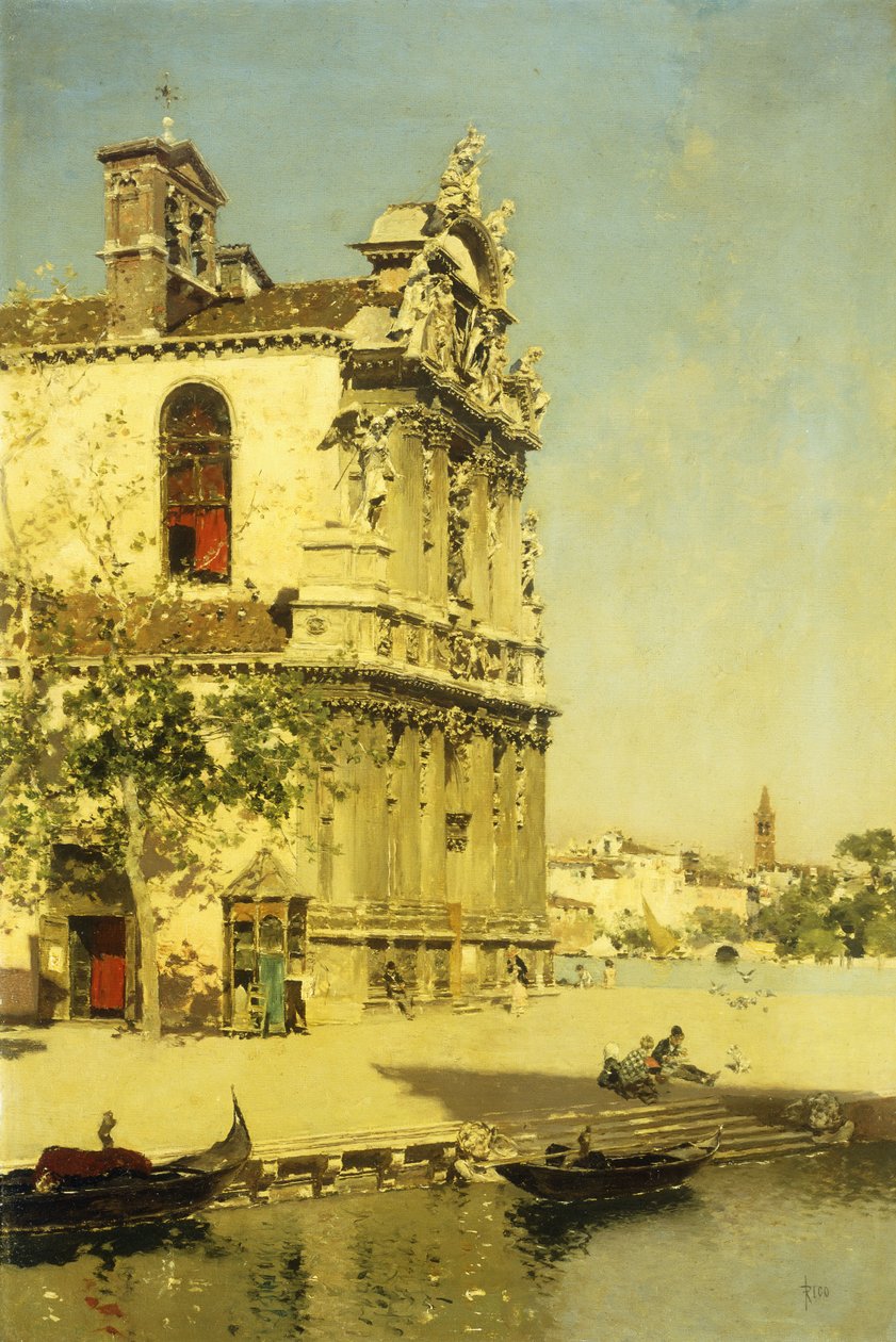 Vue de Venise - Martín Rico y Ortega