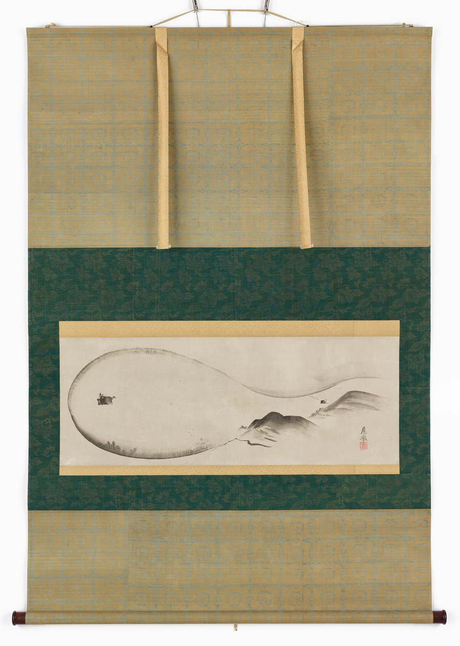 Paysage : Lac Biwa, période Edo, 18e siècle - Maruyama Okyo