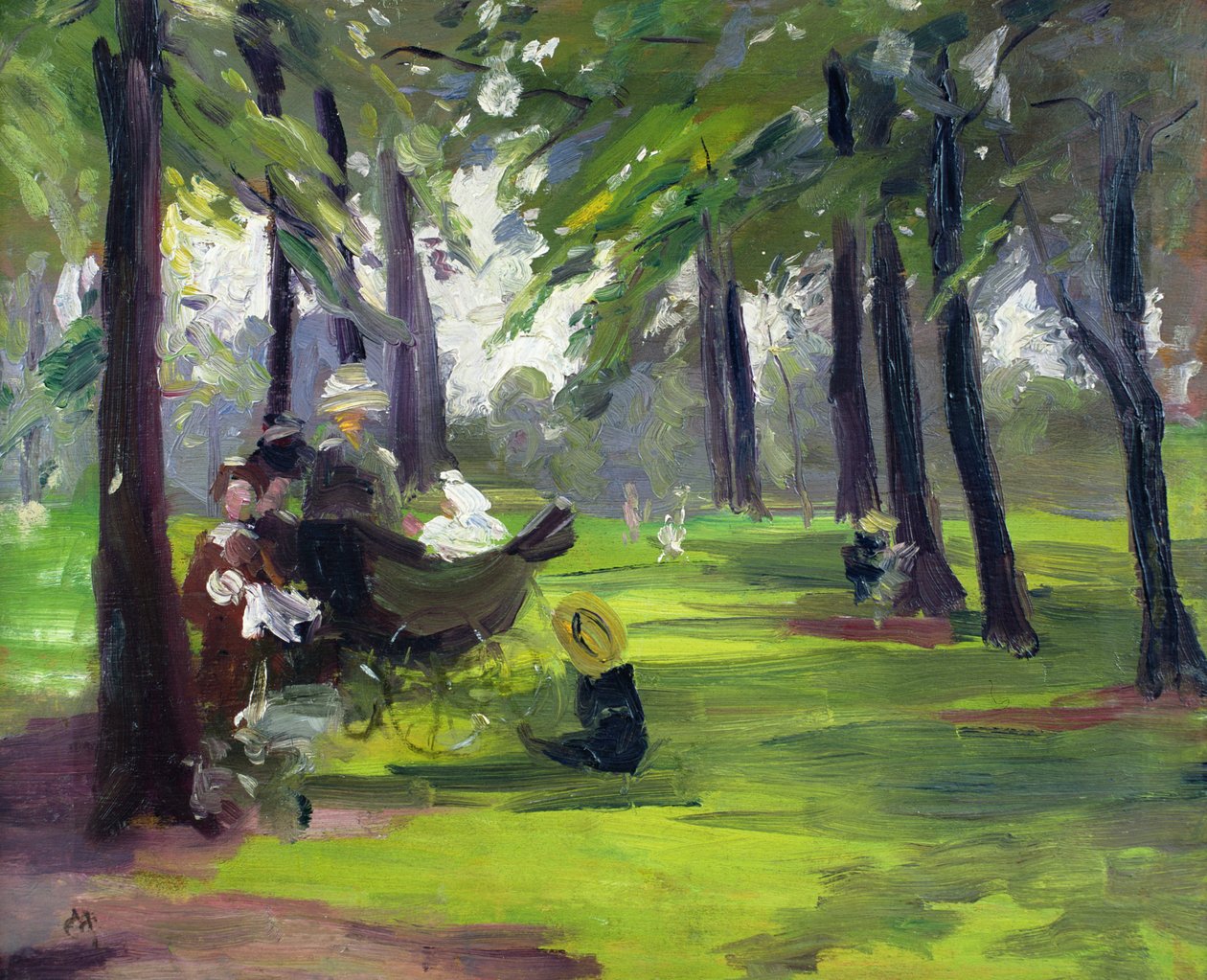 Dans le parc - Mary C. Greene