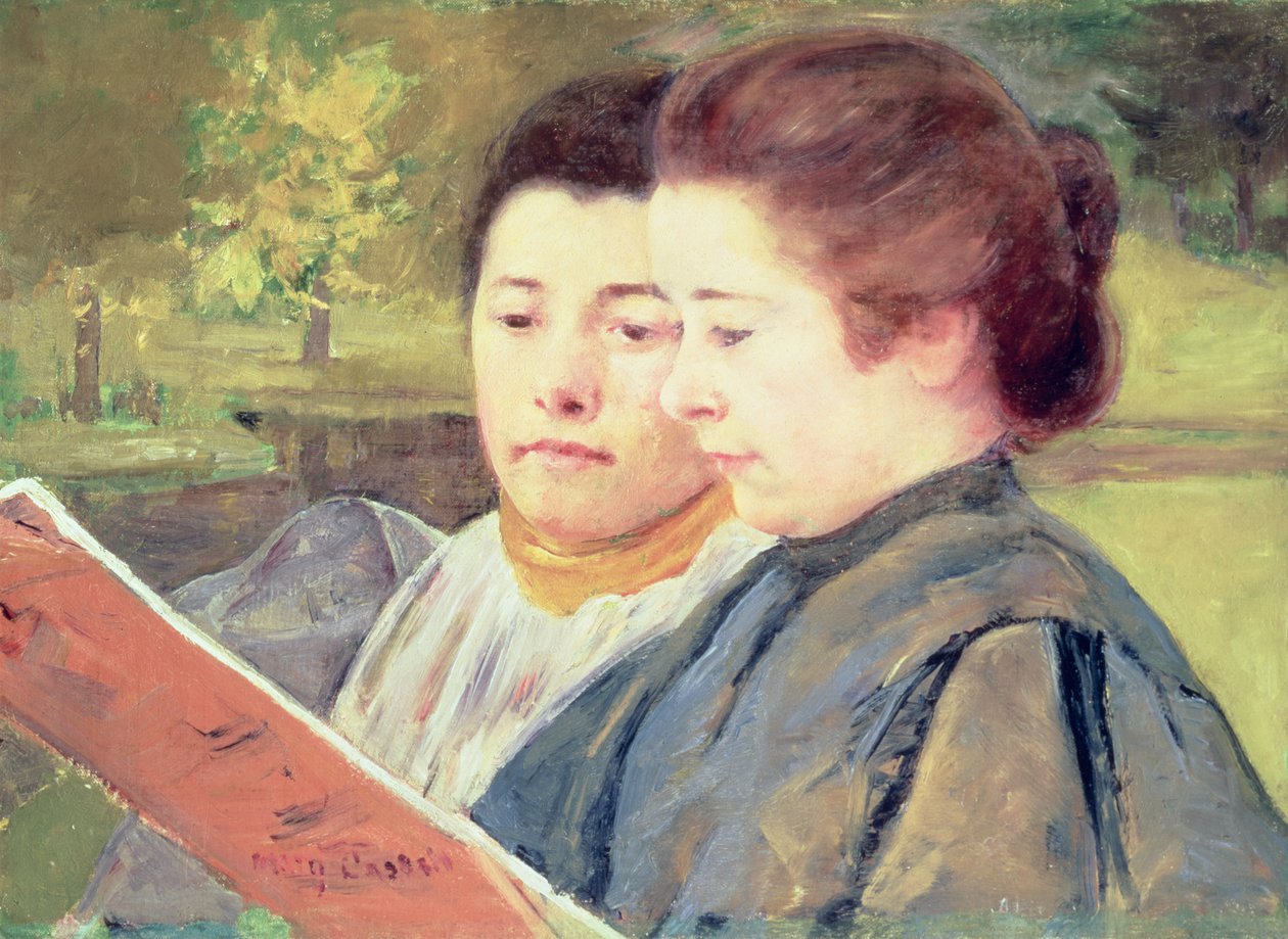 Femmes lisant - Mary Cassatt