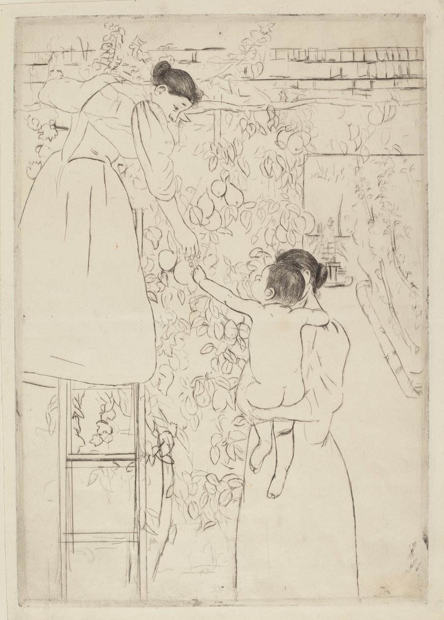 Récolte de fruits, vers 1893 - Mary Cassatt